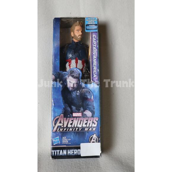 Marvel Captain America Titan Hero Series Action Figure, 12 - Picture 1 of 5
